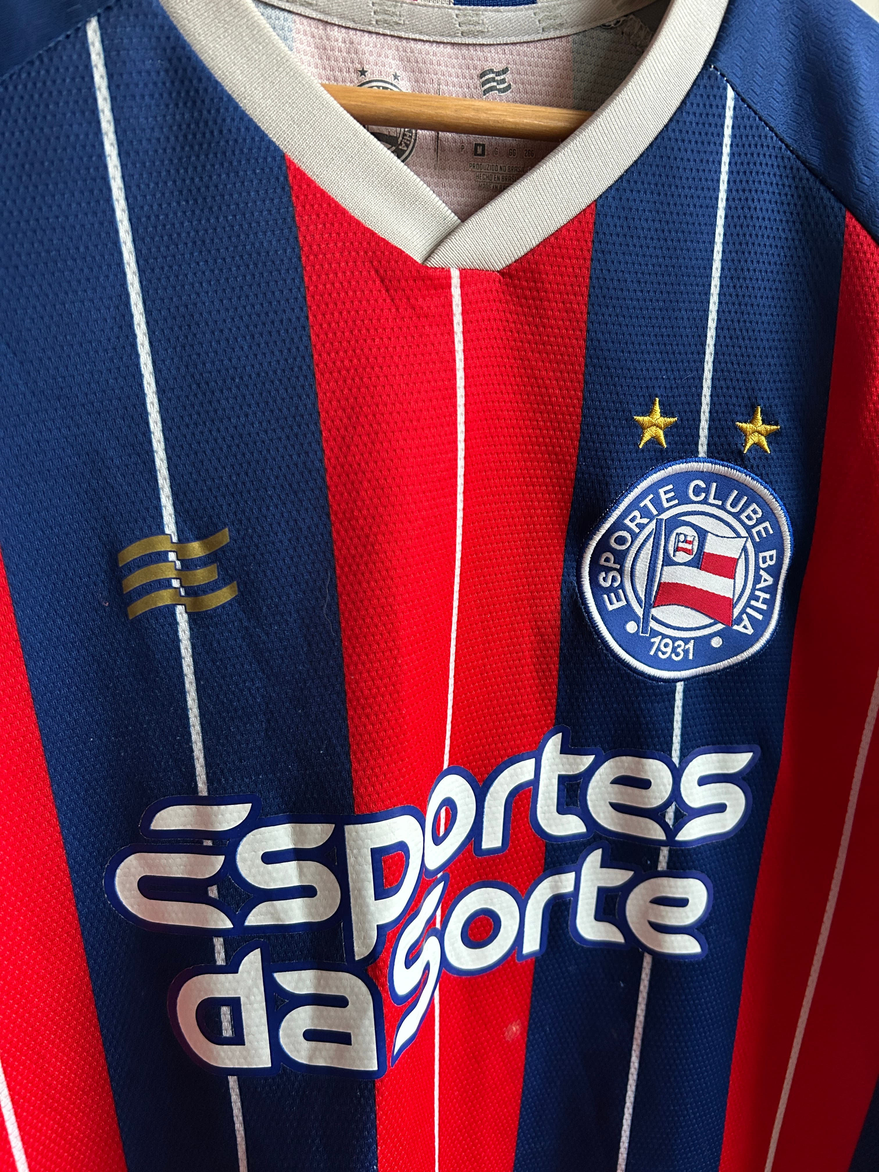 Camiseta time oficial esportiva dryfit Esporte clube Bahia — foto 3