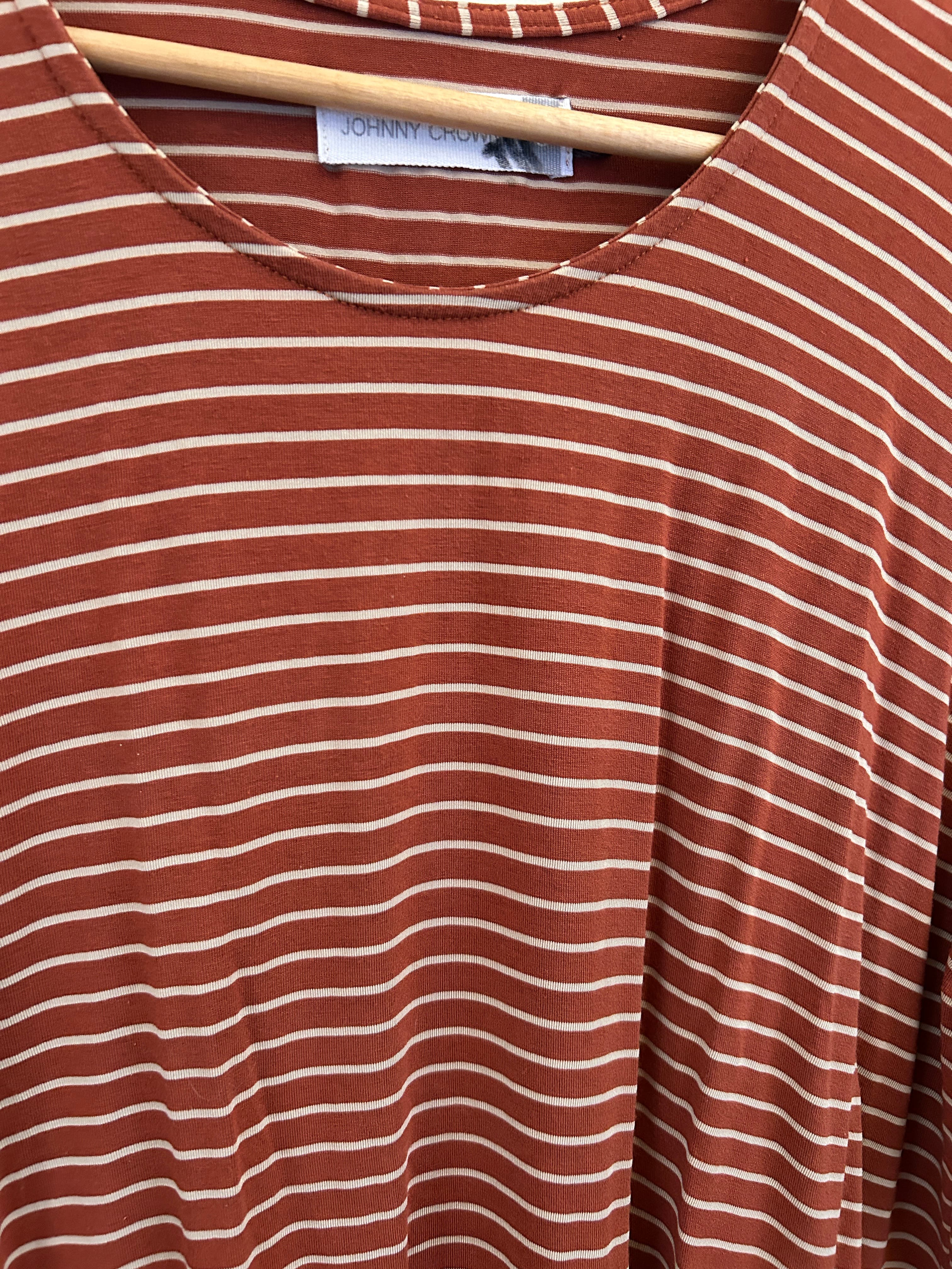 Camiseta fluida listrada  — foto 3