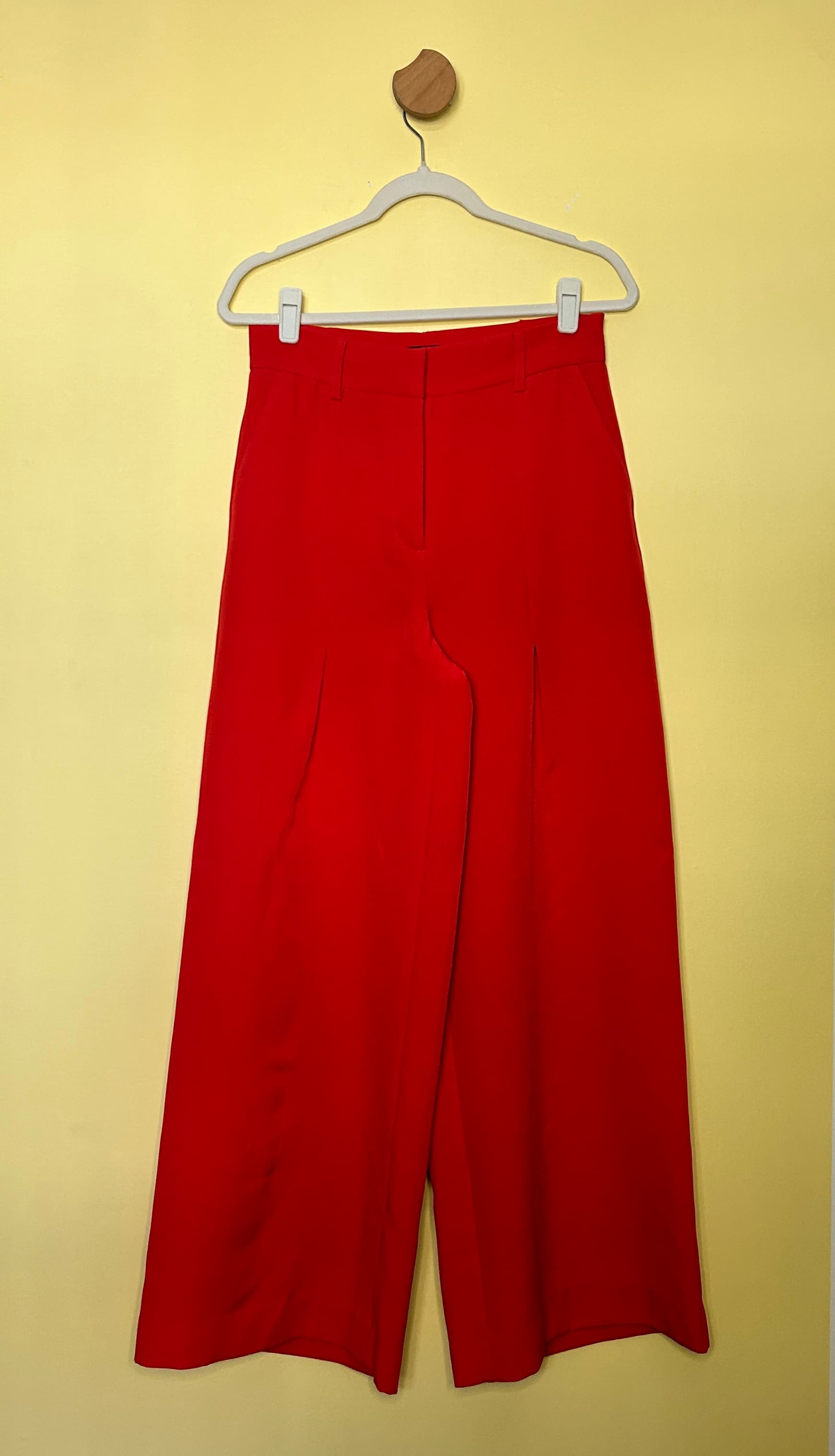 Calça alfaiataria wide leg