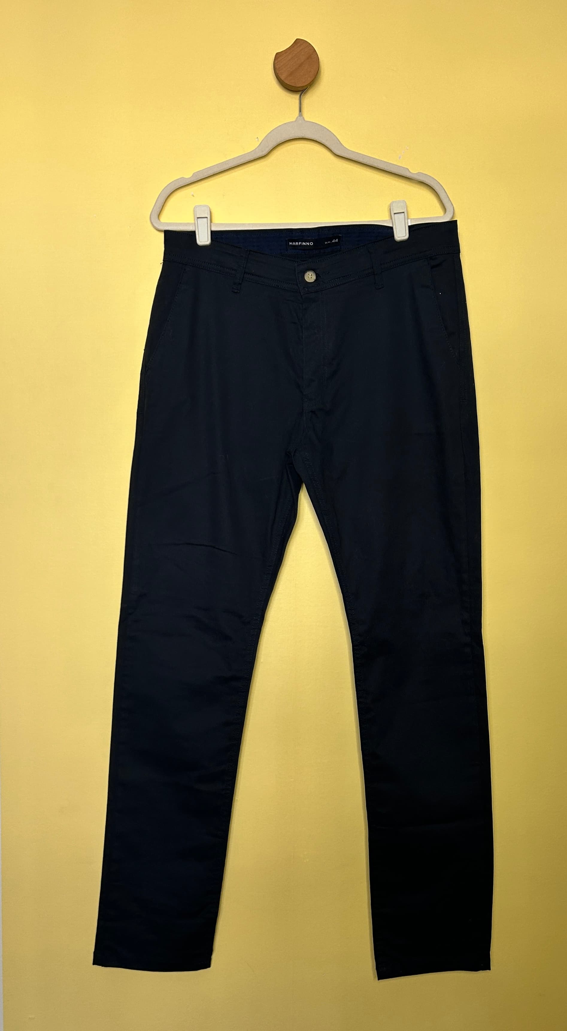Calça sarja slim Marfinno
