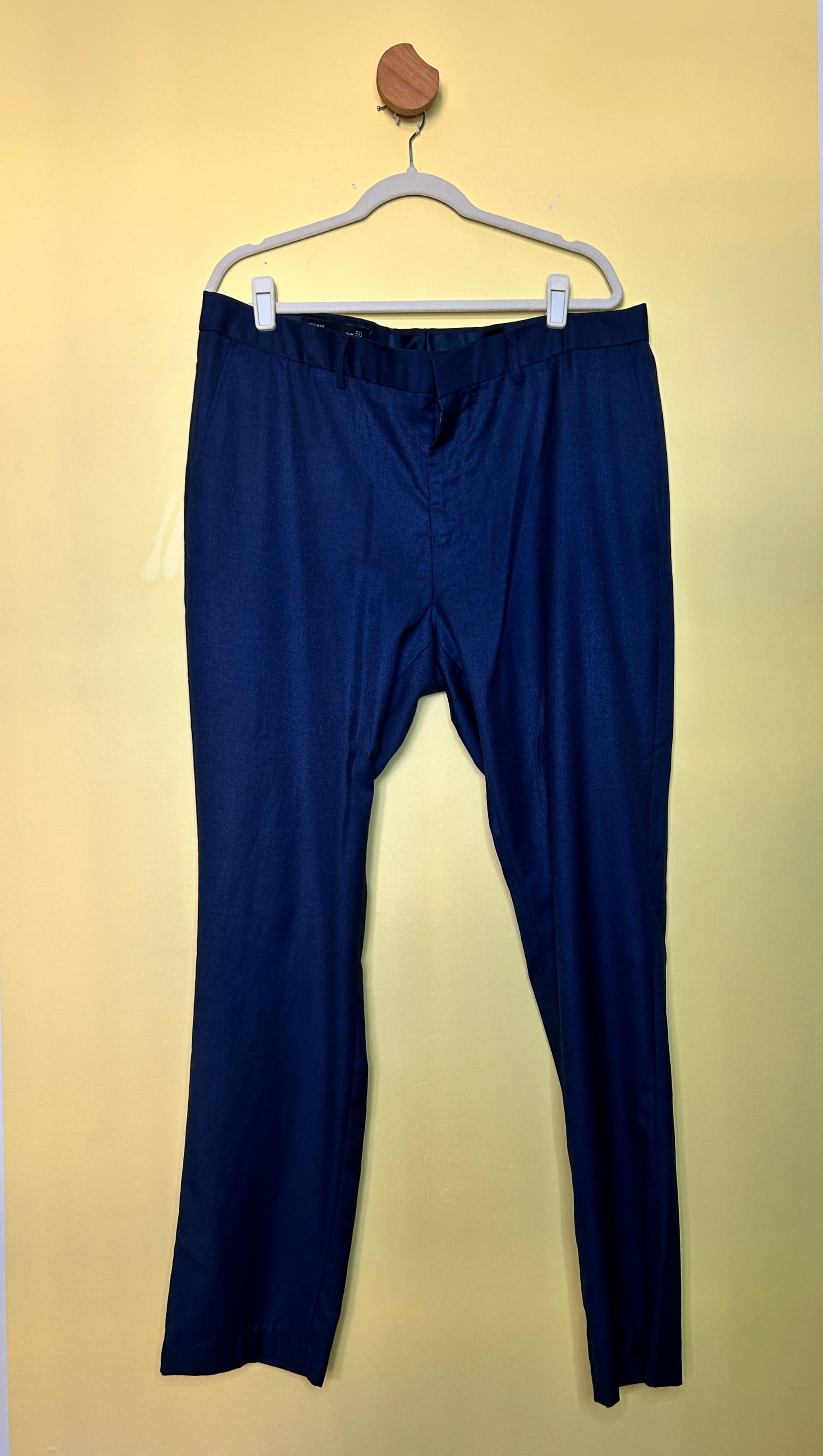 Calça social reta 