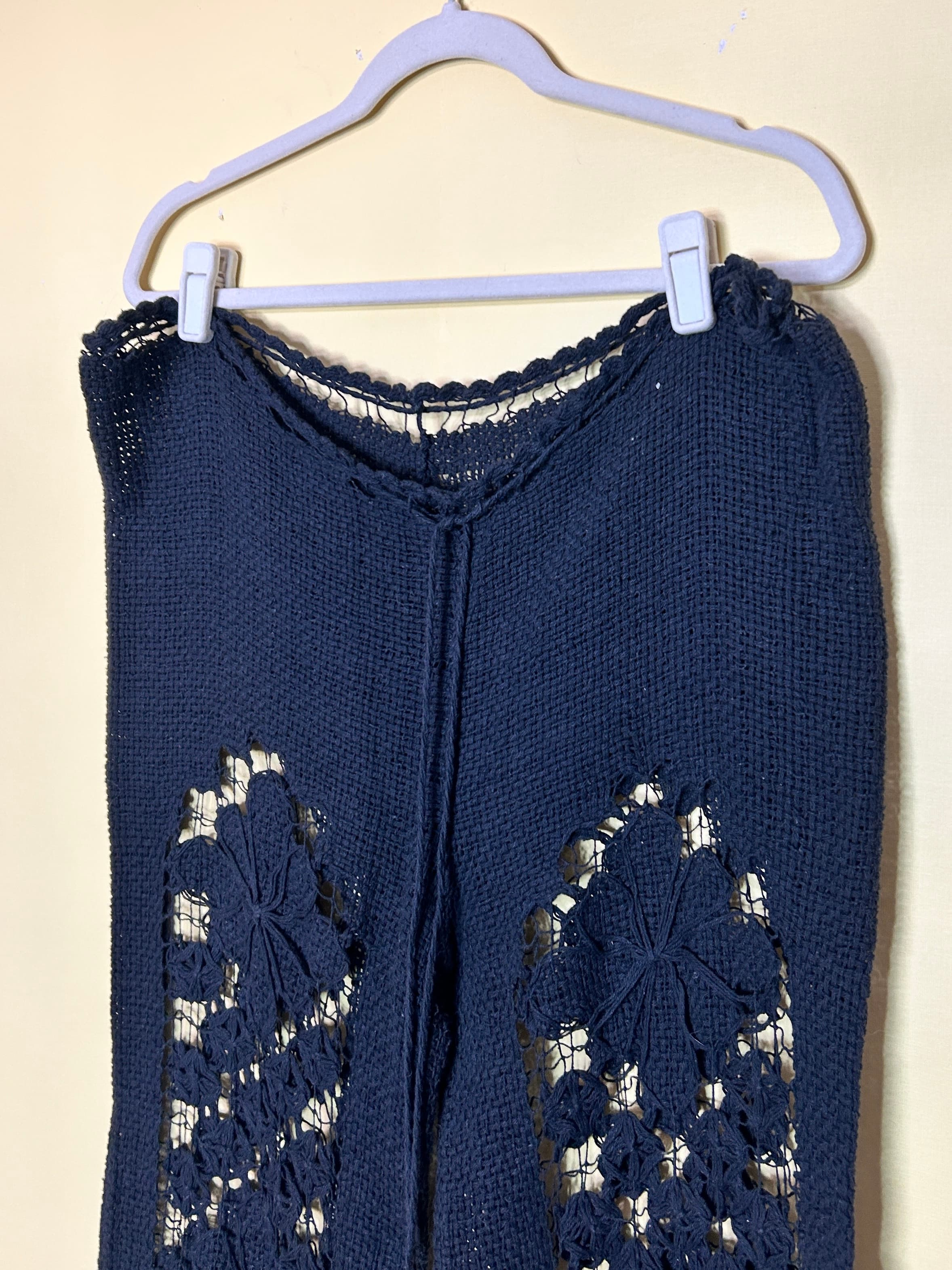 Calça pantalona crochê — foto 3