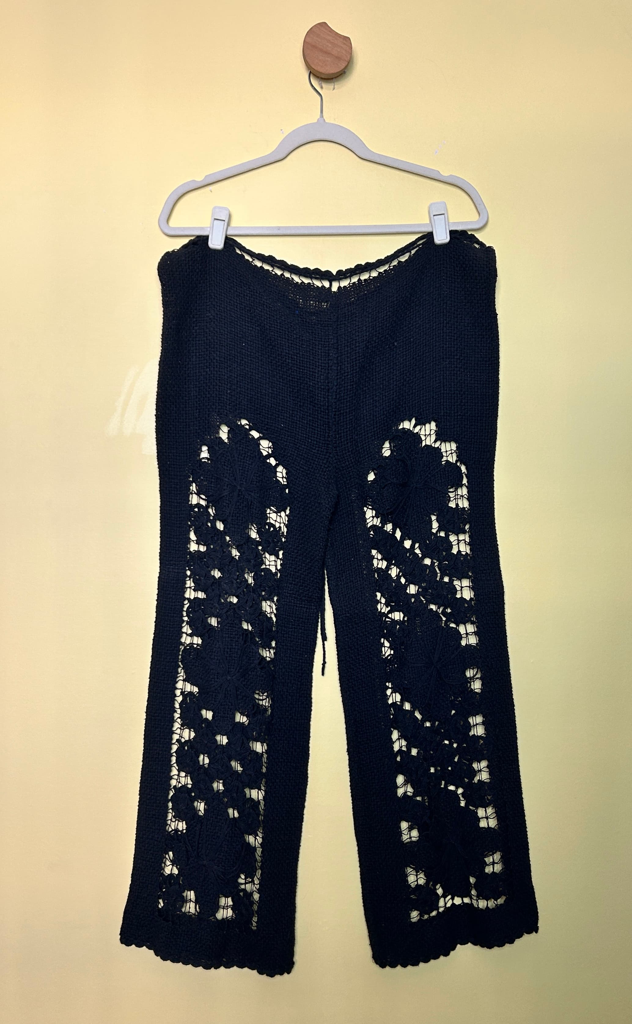 Calça pantalona crochê — foto 2