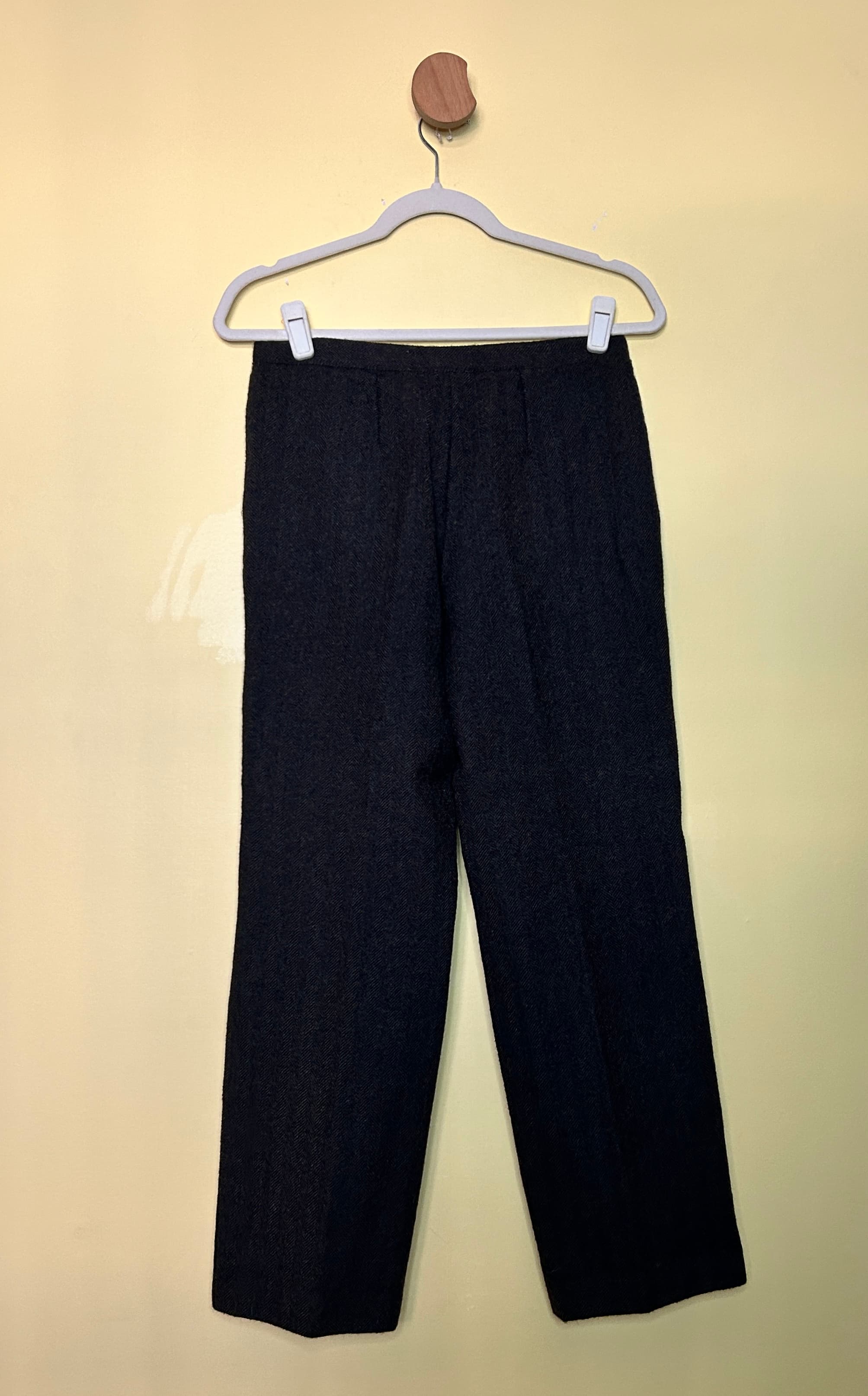 Calça alfaiataria reta lã — foto 2