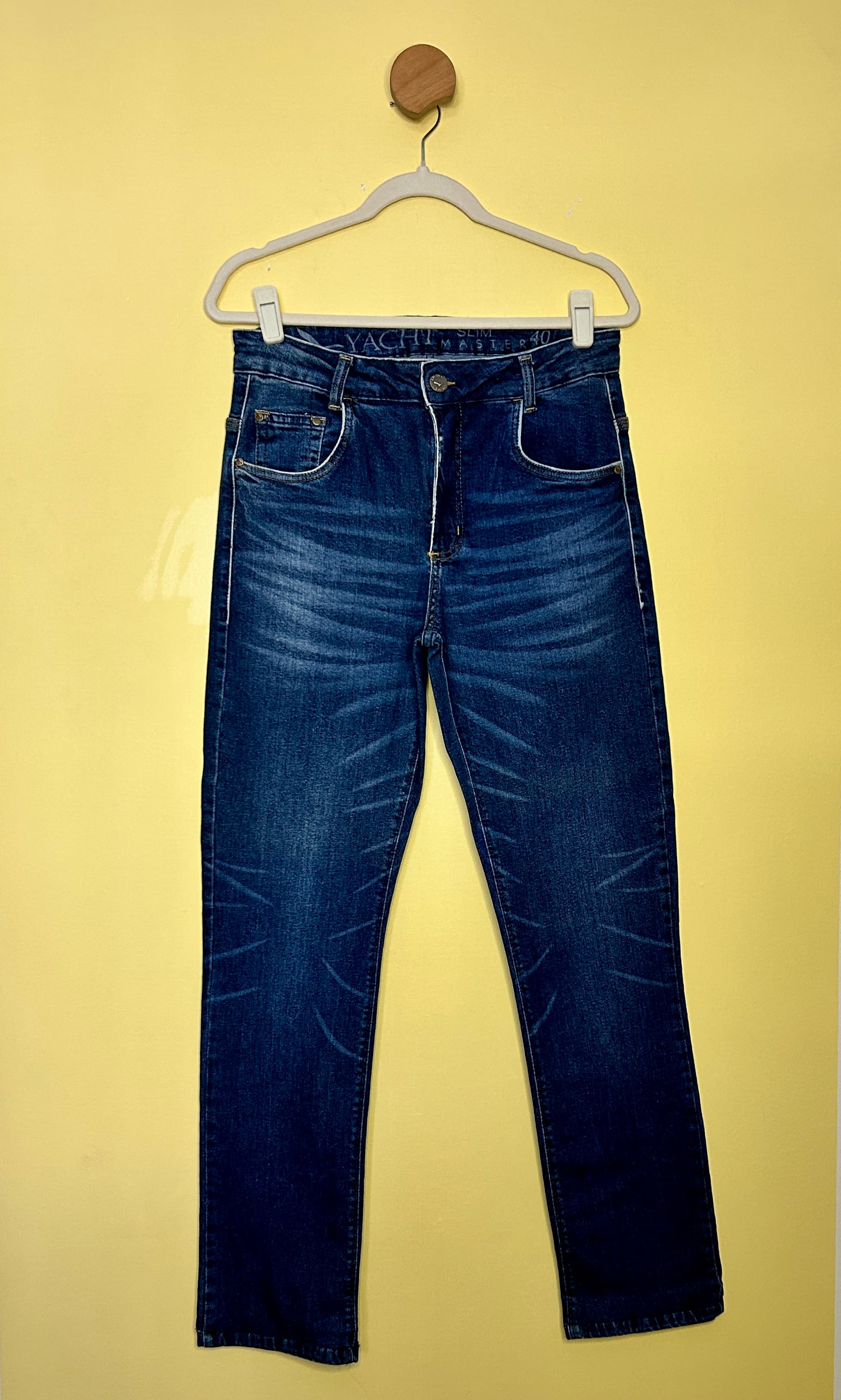 Calça jeans slim Yacht 