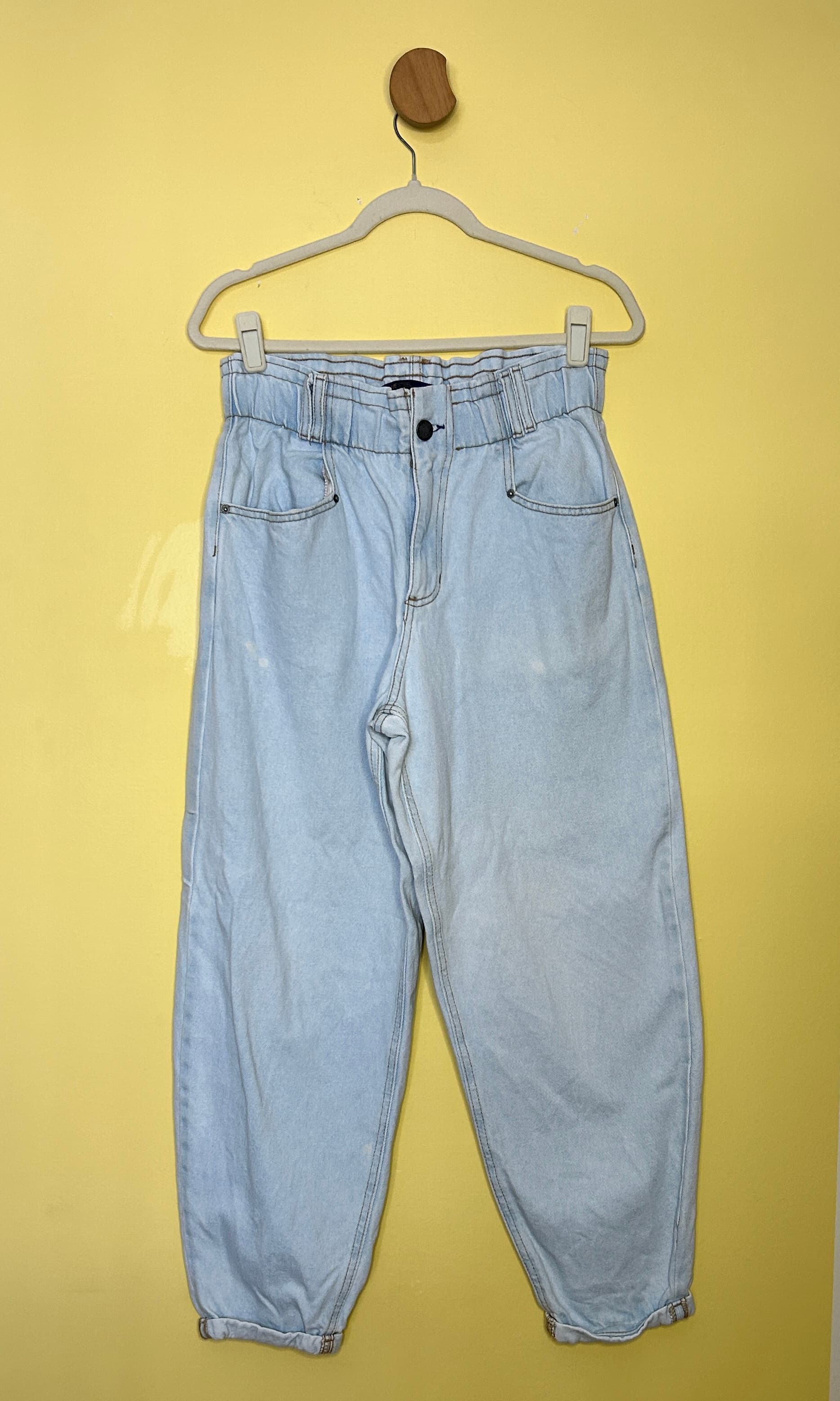 Calça jeans mom