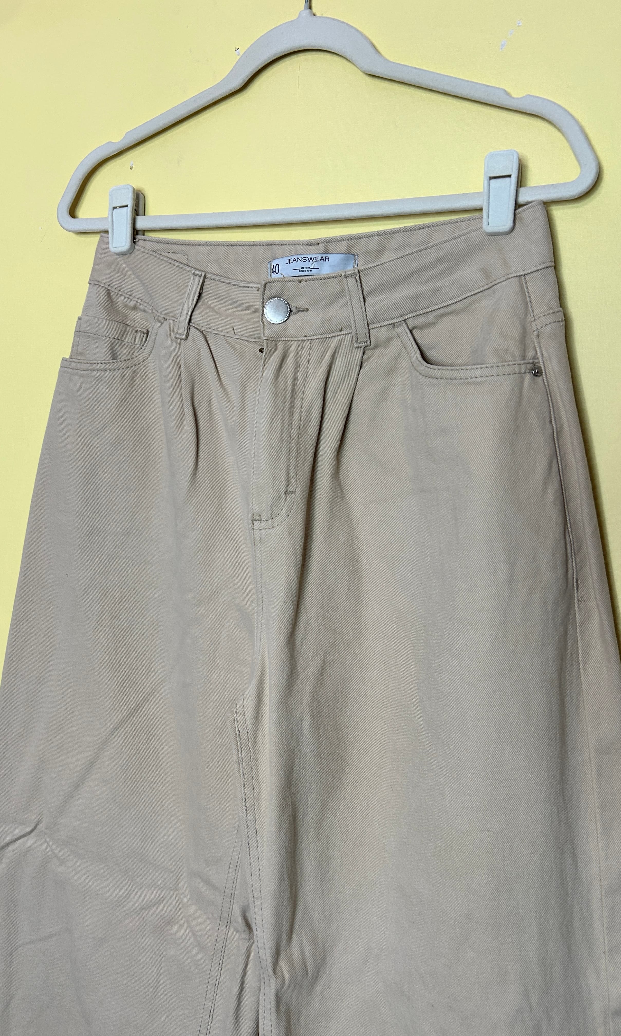 Calça Wide leg sarja  — foto 3