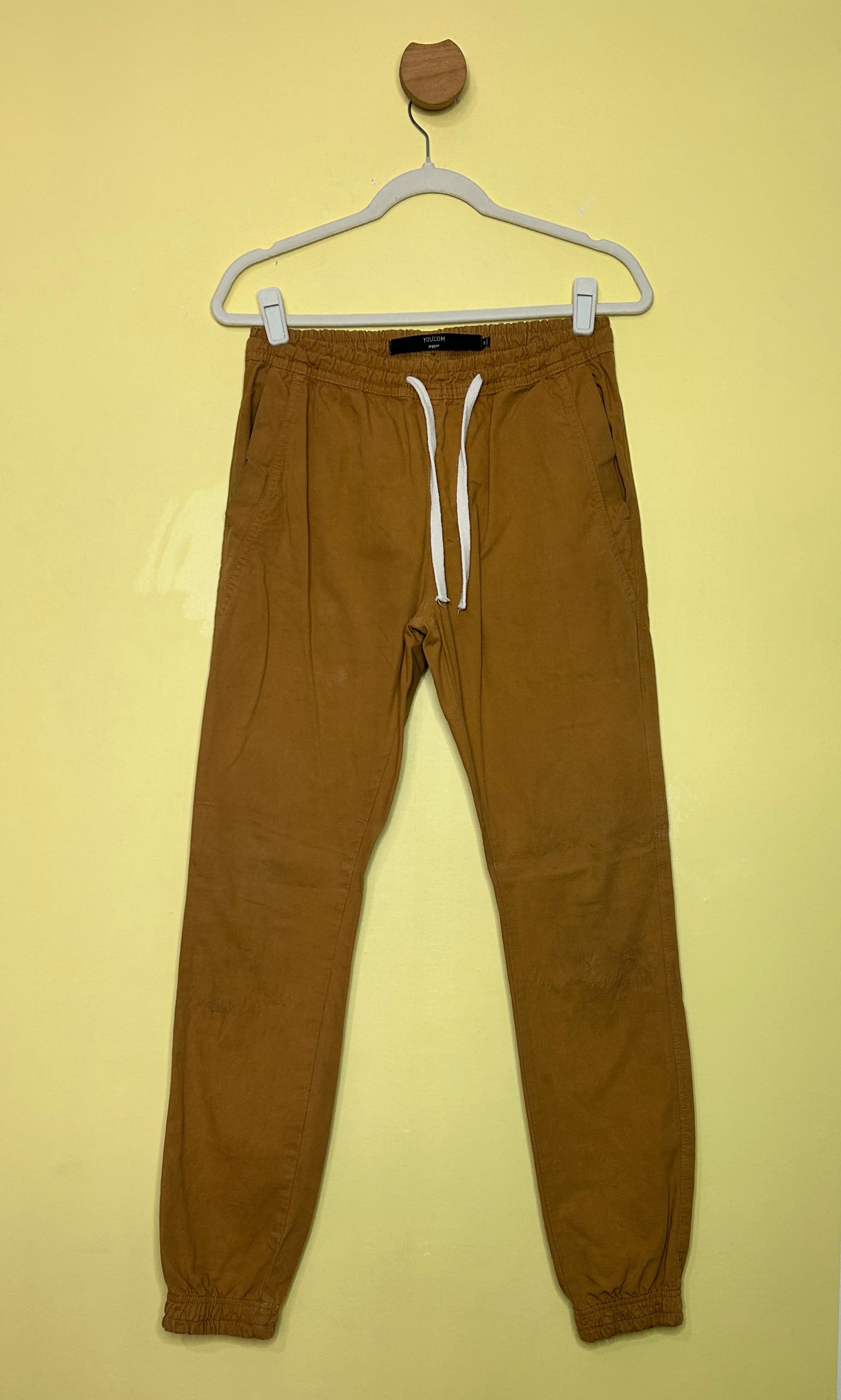 Calça sarja jogger