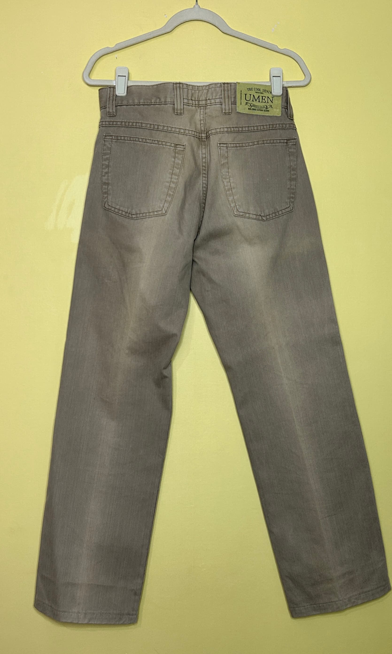 Calça reta texturizada — foto 2