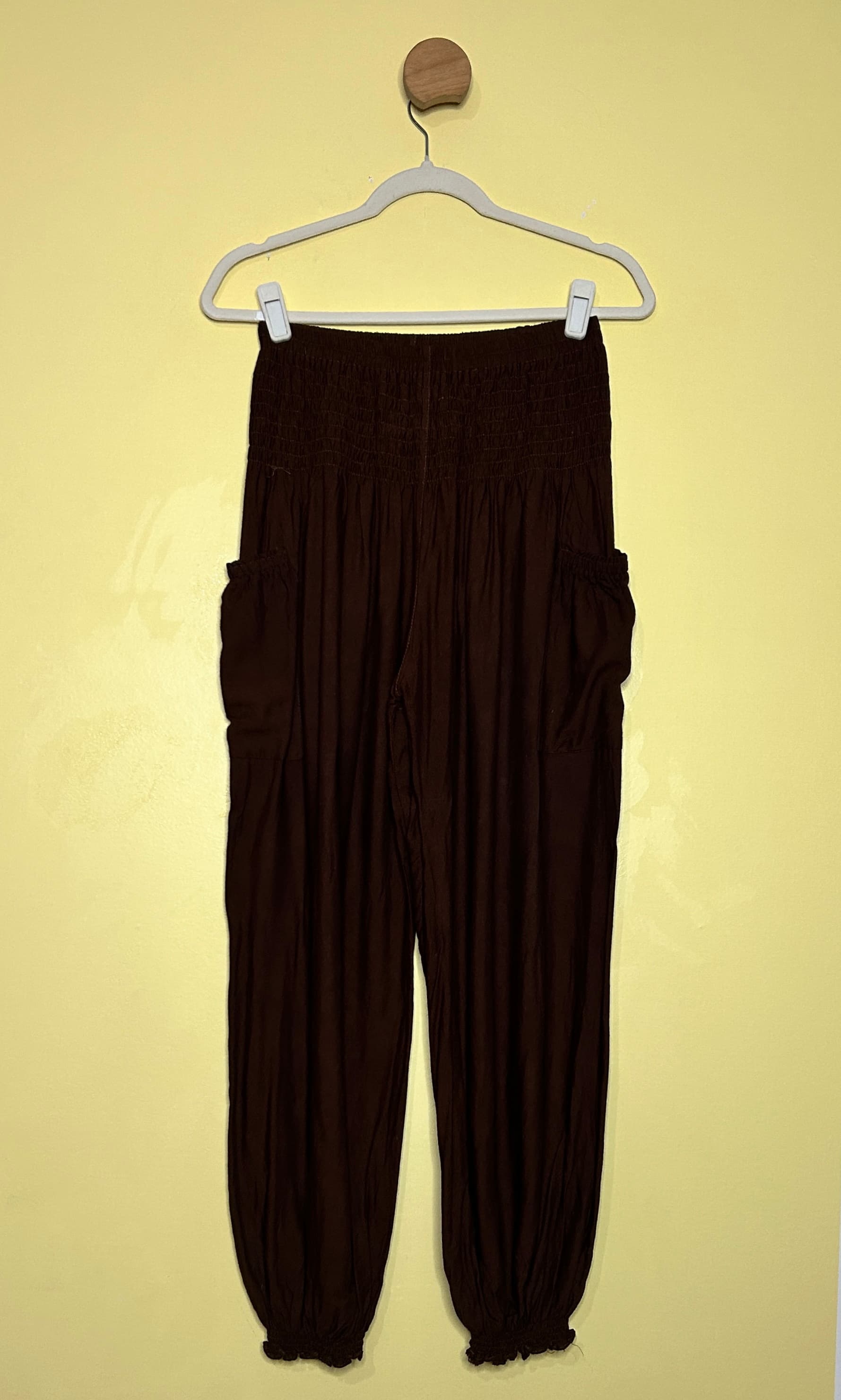 Calça saruel fluida viscose 