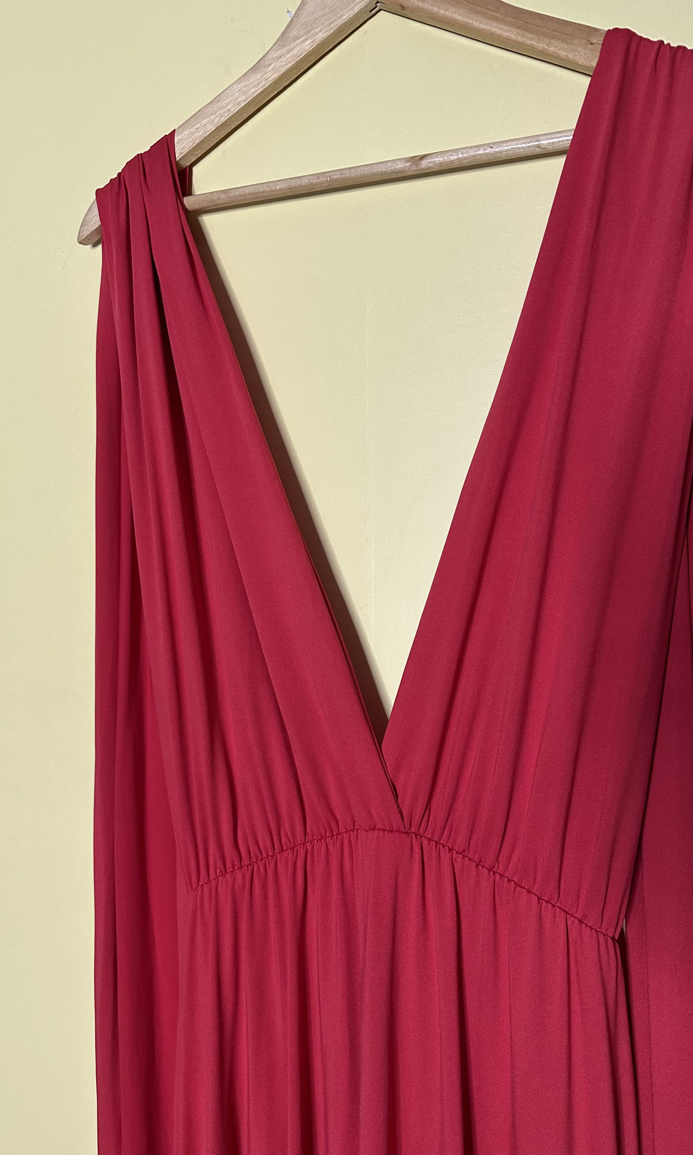 Vestido longo amarrações 