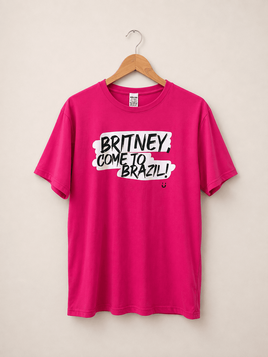 Camiseta Britney come to Brazil