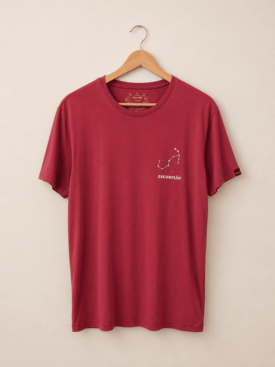 Camiseta signo escorpião
