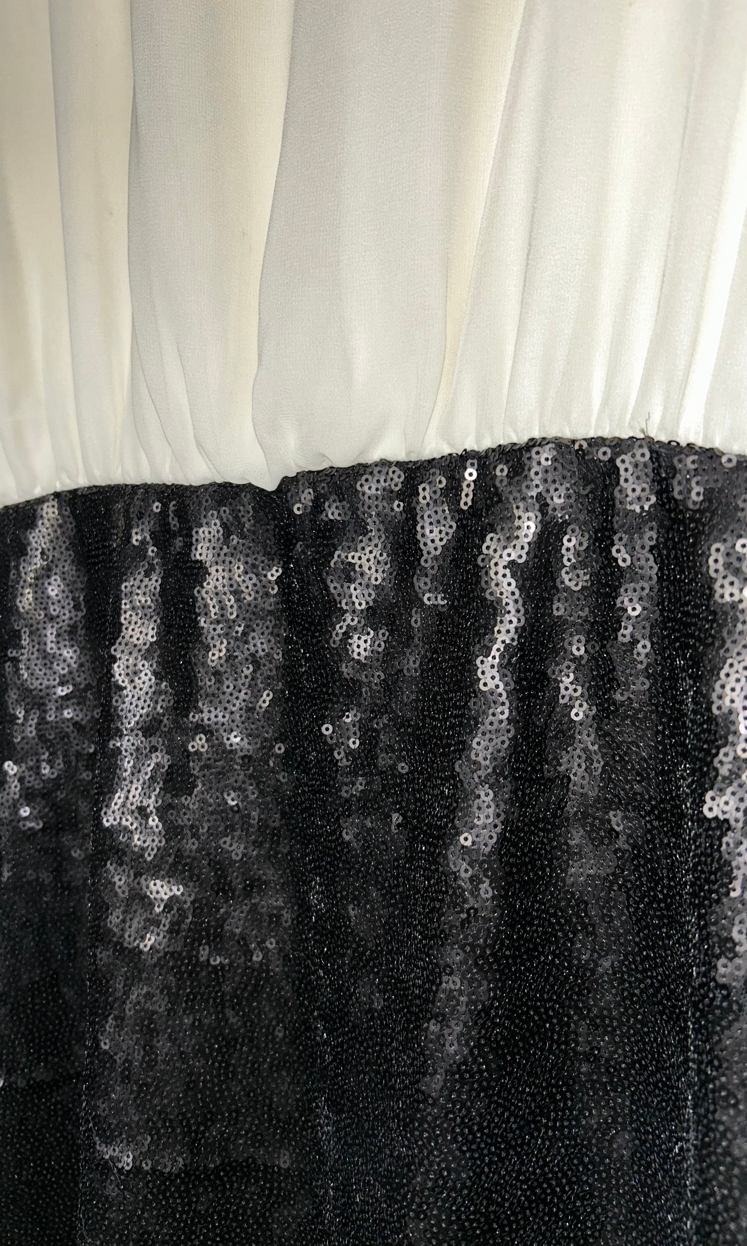 Vestido mini saia paetê — foto 3