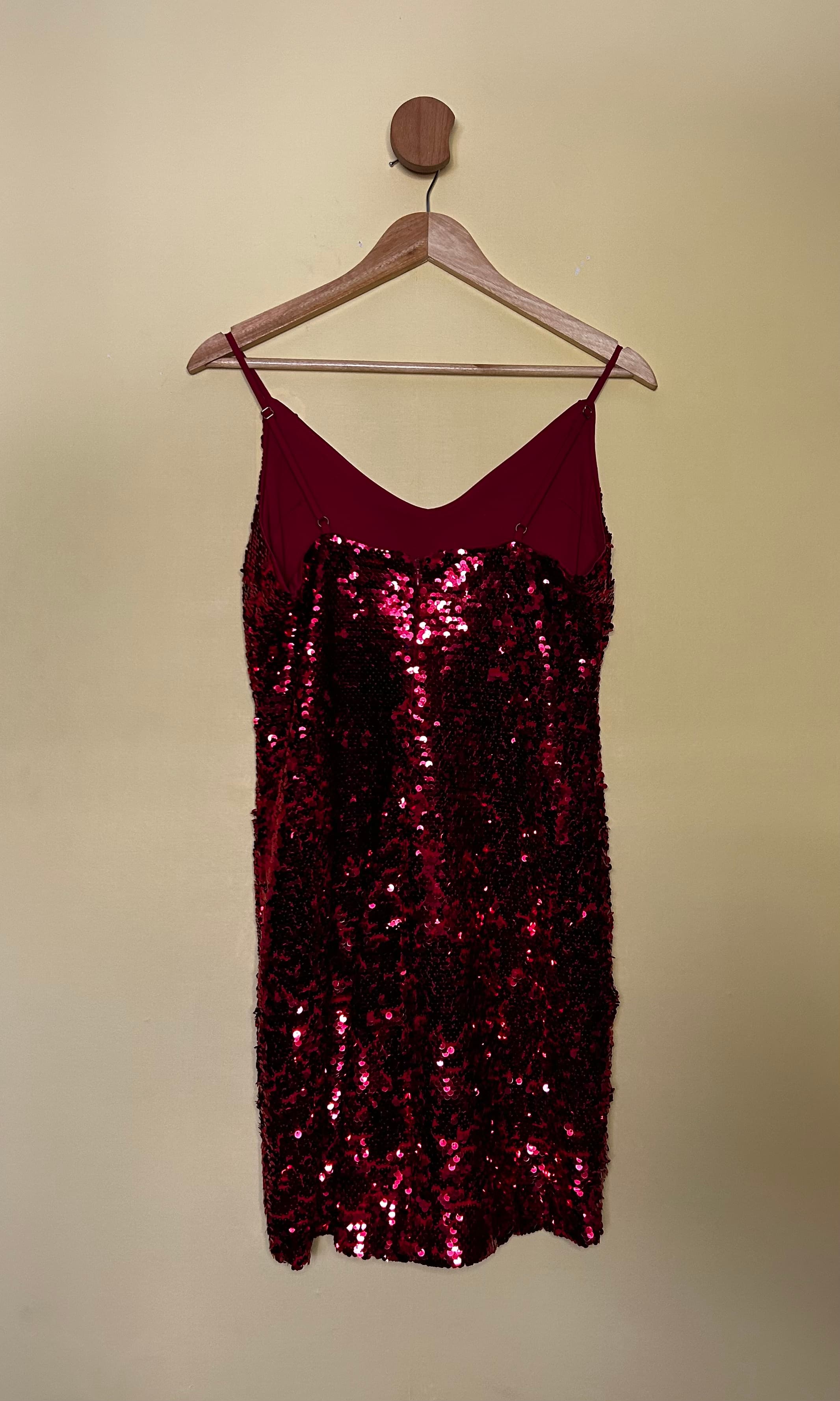 Vestido mini alcinha paetê — foto 2