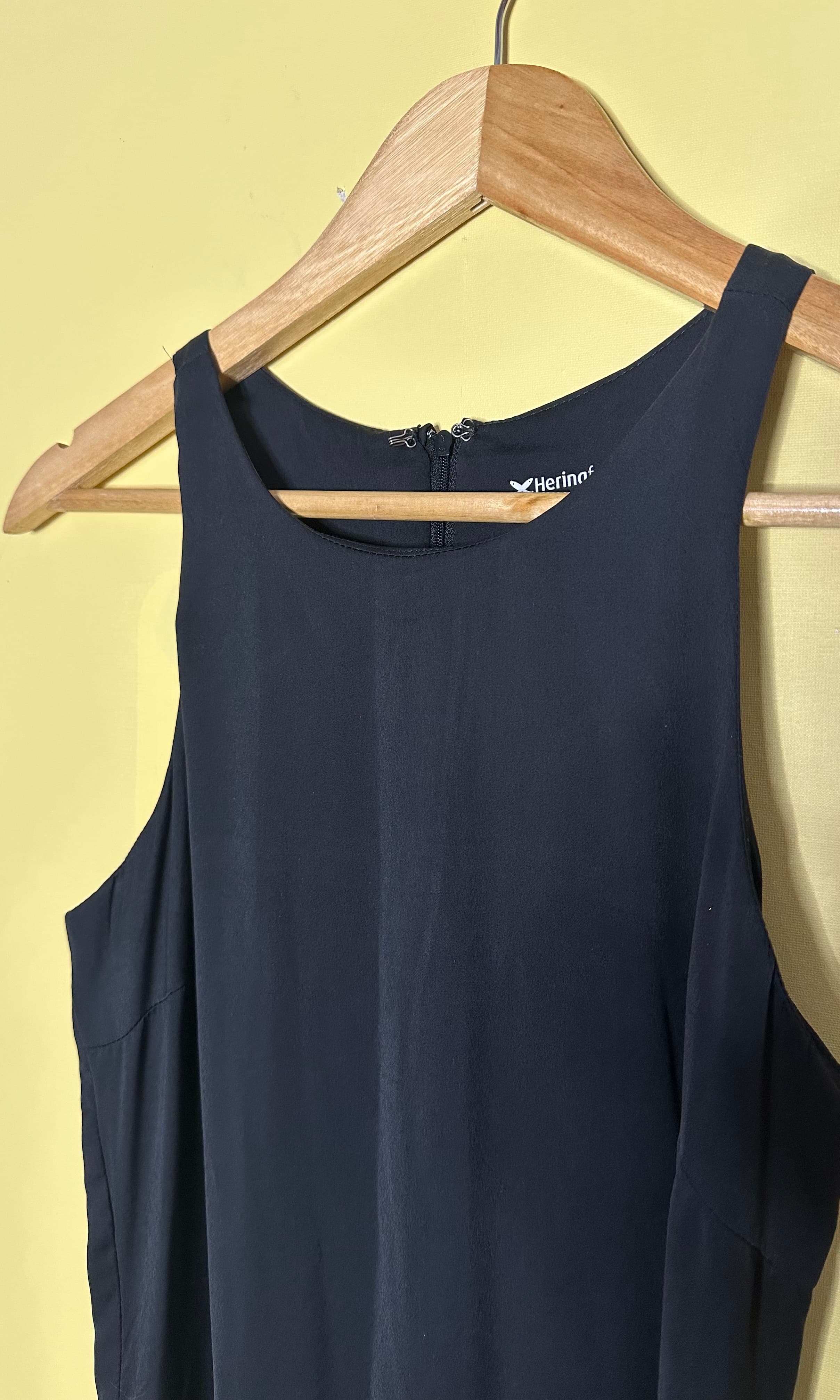 Vestido longo liso alça nadador — foto 3