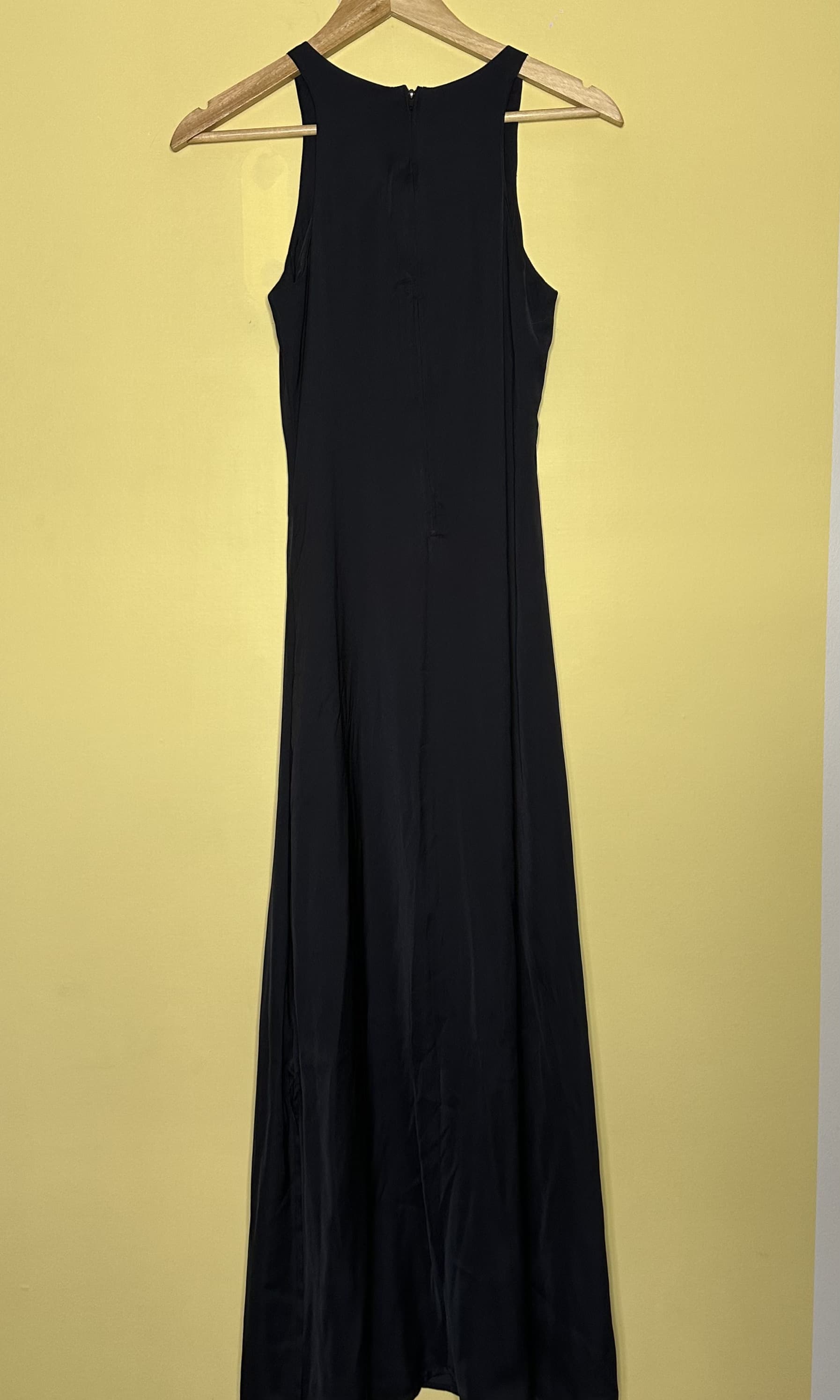 Vestido longo liso alça nadador — foto 2