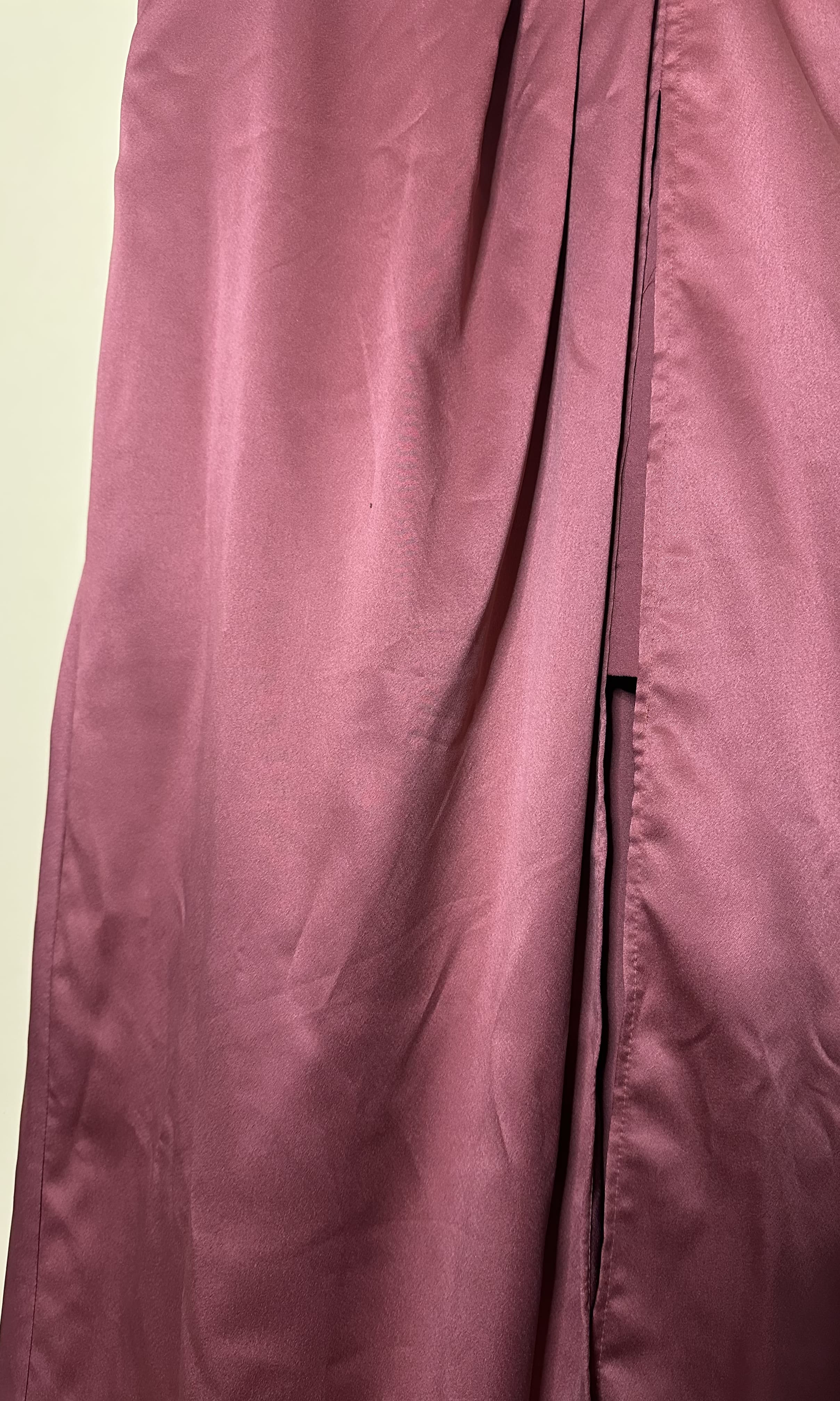 Vestido longo fenda alça trançada — foto 4