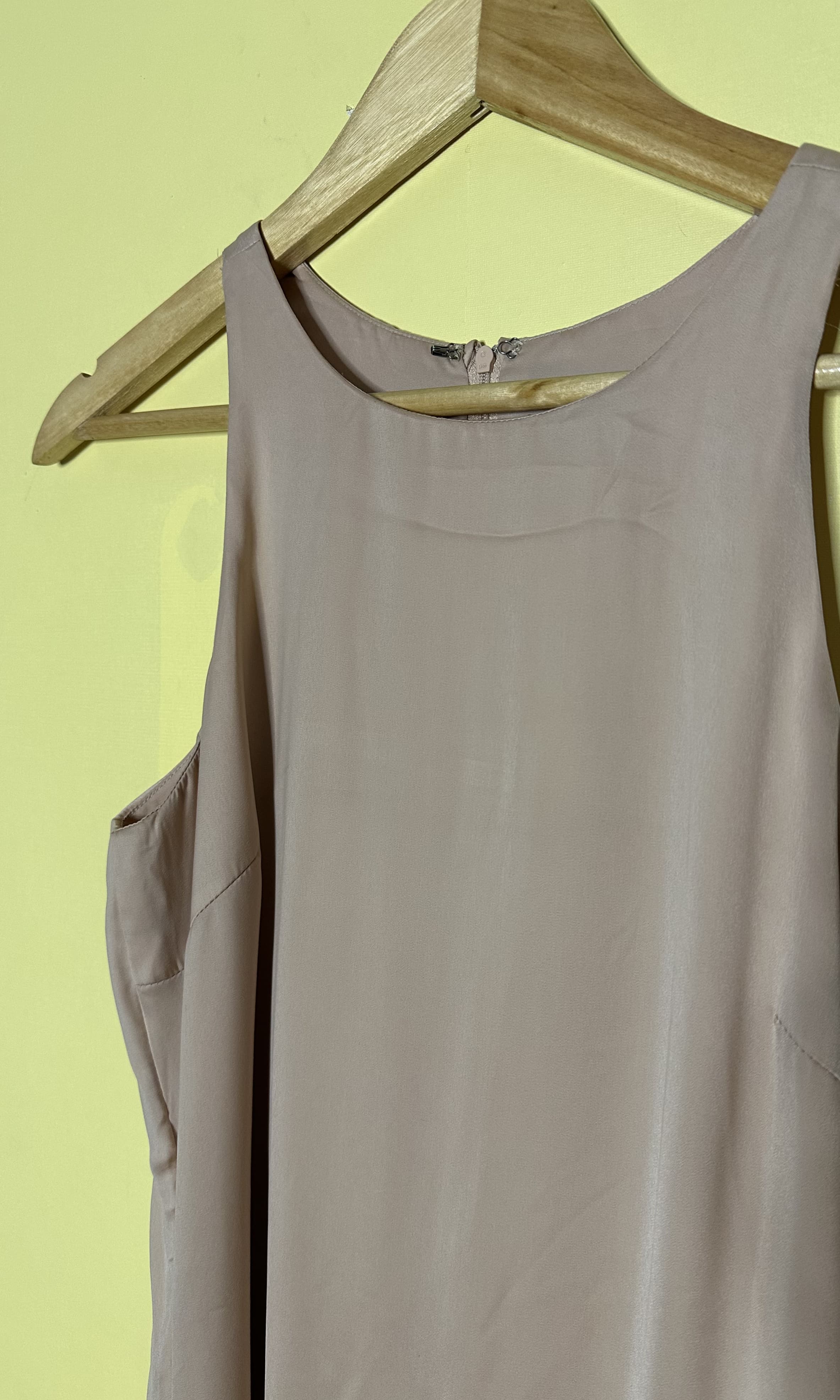 Vestido longo liso alça nadador — foto 3