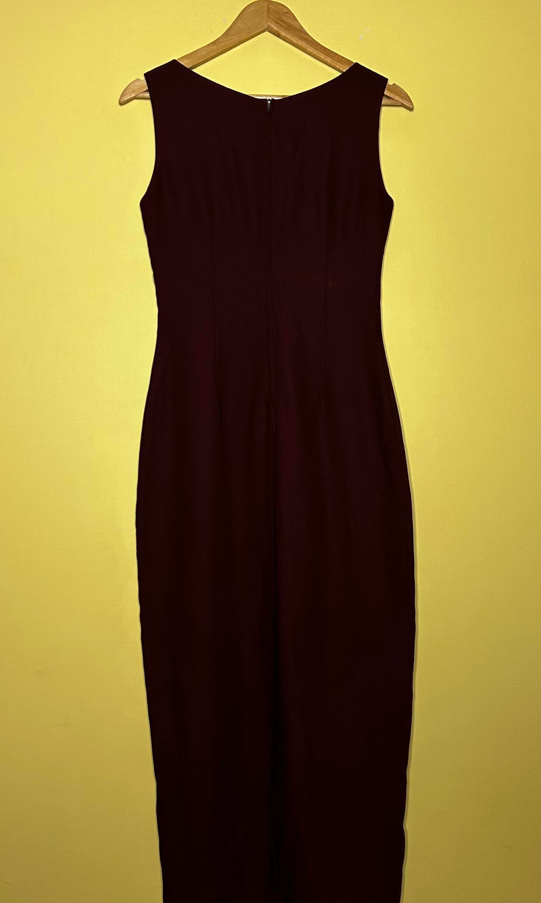 Vestido longo regata renda busto — foto 2