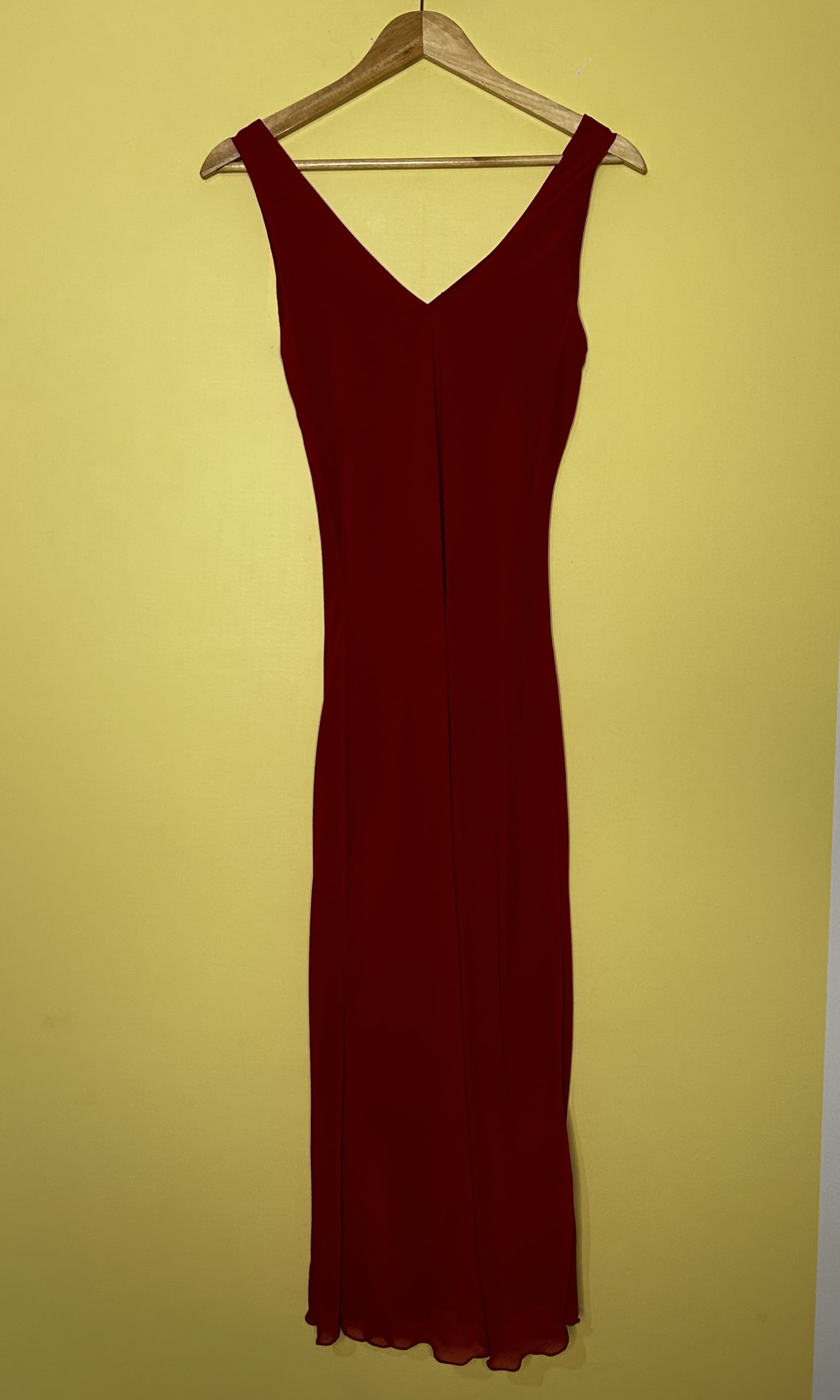 Vestido longo alça liso — foto 2