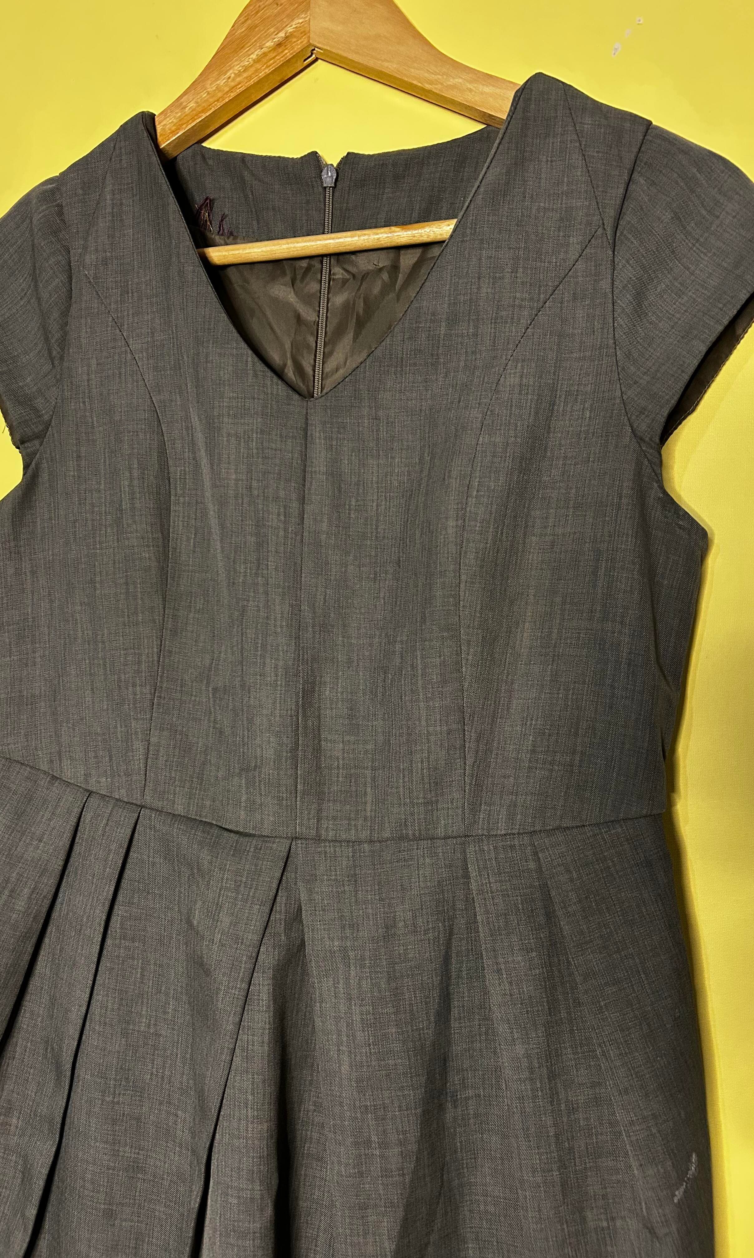 Vestido mini cintura drapeada — foto 3