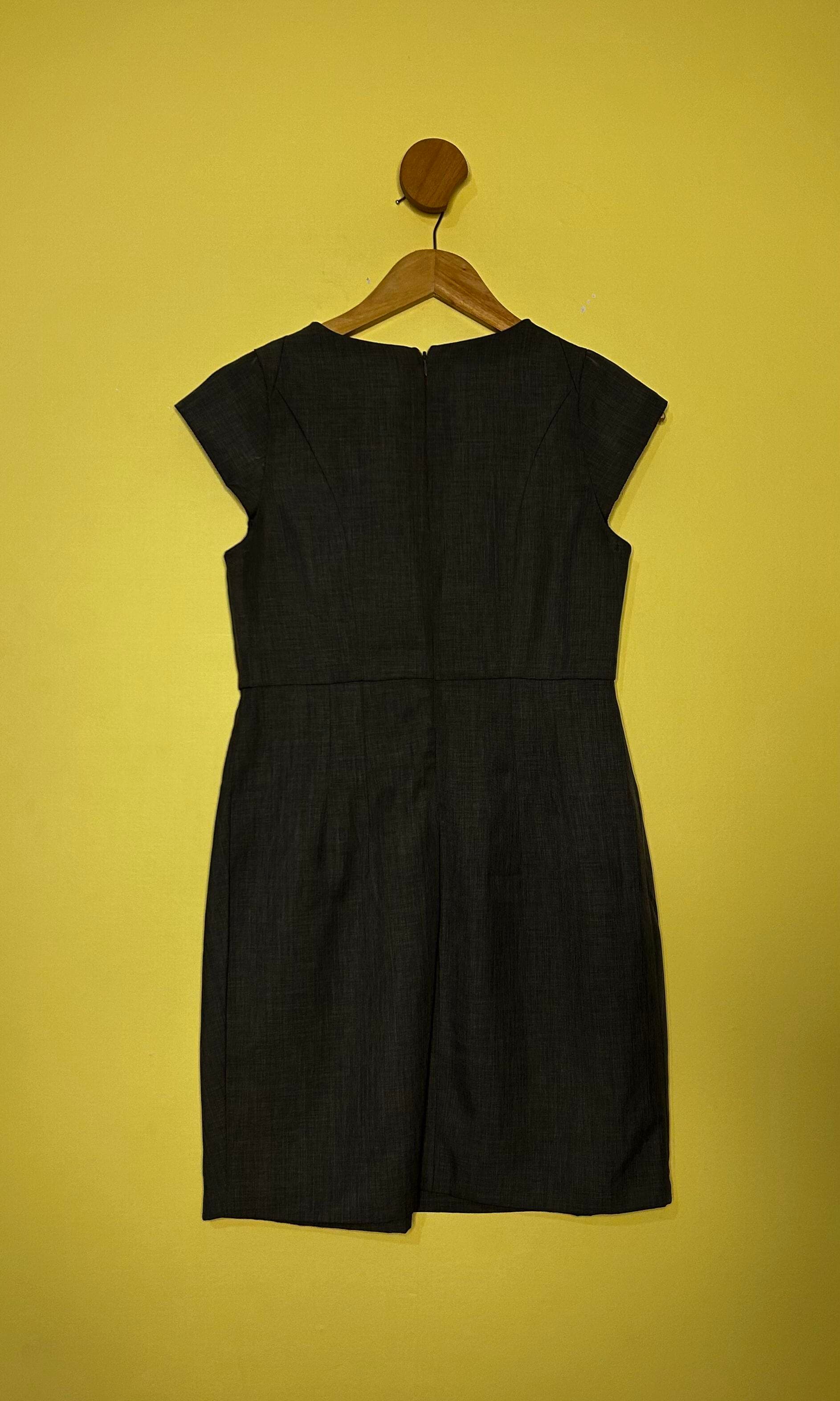 Vestido mini cintura drapeada — foto 2